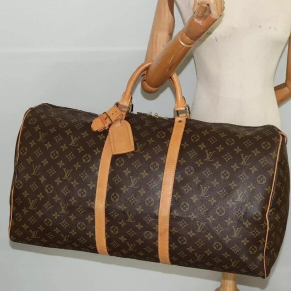 LOUIS VUITTON Monogram Keepall 60 Boston Bag - Picture 5 of 16